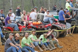 Spectators watch the events at the March 20-24 High Lifter ATV Mud Nationals in Jacksonville, Texas. The off-shoot Quadna Mud Nationals in Minnesota is expected to draw thousands of attendees.