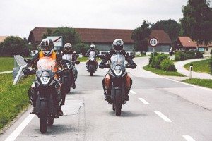KTM introduced its all-new 1190 Adventure motorcycle to the North American dealers complete with guided demo rides.