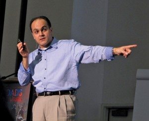 Author David Nour returned to the MIC Symposium to offer insight on branding and marketing strategy. (Photo by Scott Cox, Resmarket.com)