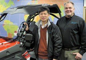 Mr. Zhu, general manager of CFMOTO China/U.S., and Dave Auringer, vice president of sales and marketing, are aiming to expand the brand’s network to 200 dealerships by the end of 2014.