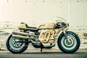 Custom bike builds, like the Iron Lung, based off a 1991 Harley-Davidson Sportster, help Icon 1000 market to young, aggressive V-twin riders.