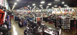 Del Amo Motorsports in Redondo Beach, Calif., has an impressive PG&A spread, and the dealership recently added a SIDI store-within-a-store, featuring more than $100,000 in inventory.