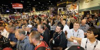 Ducati draws a crowd at last year's AIMExpo
